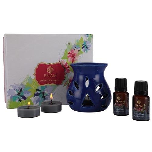 Twilight Sky, Ceramic Oil Warmer set - Image 3