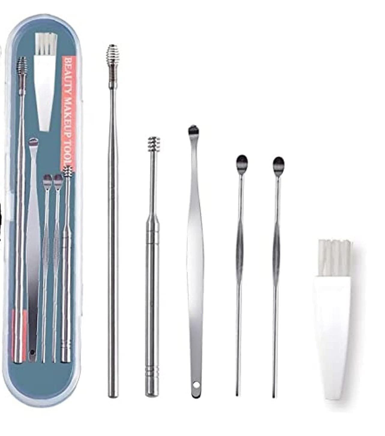 Ear Wax Cleaner Kit with a Storage Box