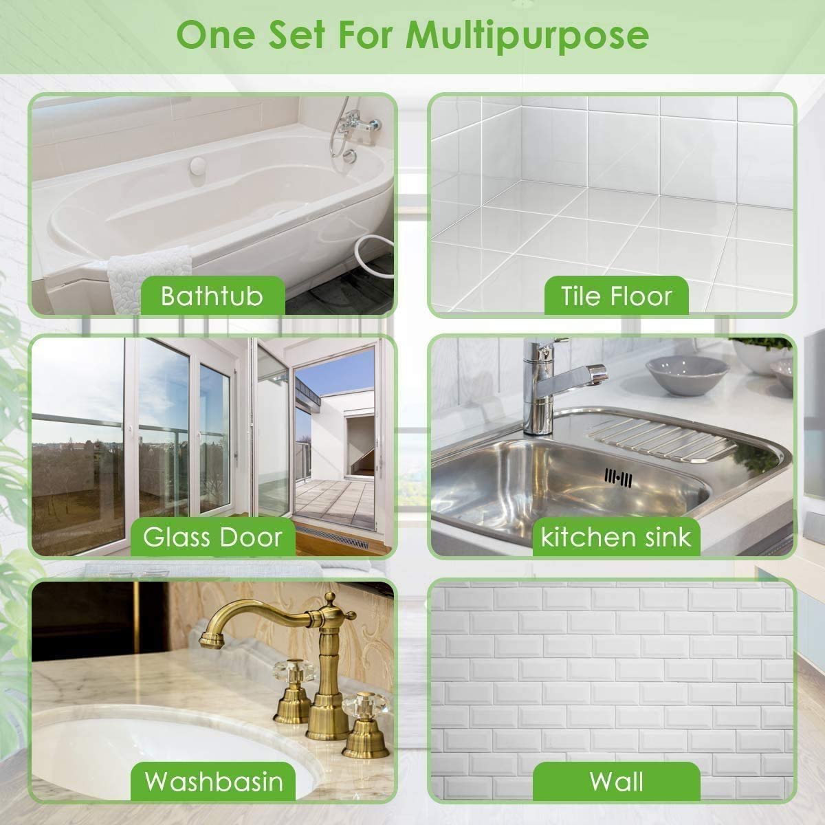 Floor Cleaning Bathroom Tiles Cleaner Tool with 3 Replaceable Brushes - Image 5