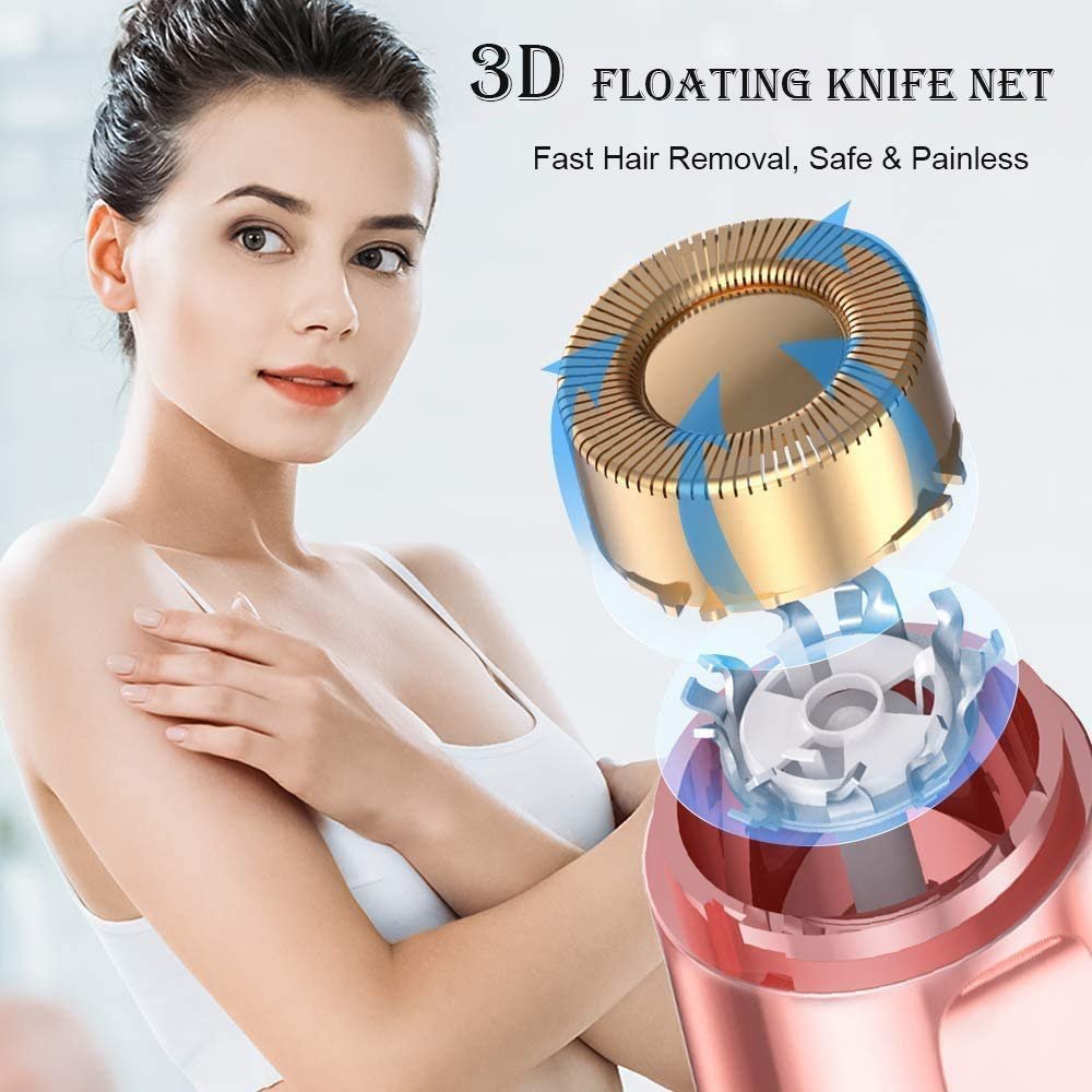 Rechargeable Rainbow Eyebrow Trimmer & Facial Hair Remover - Image 5